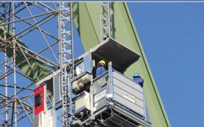 A new addition –  The GEDA 1500Z/ZP Construction Hoist